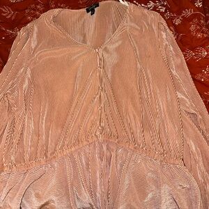 Jessica Simpson Shimmering Pink Blouse